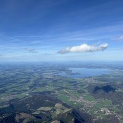 Verortung via Georeferenzierung der Kamera: Aufgenommen in der Nähe von Rosenheim, 83, Deutschland in 2800 Meter